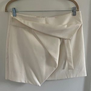 Halston Heritage Asymmetric Mini Skirt